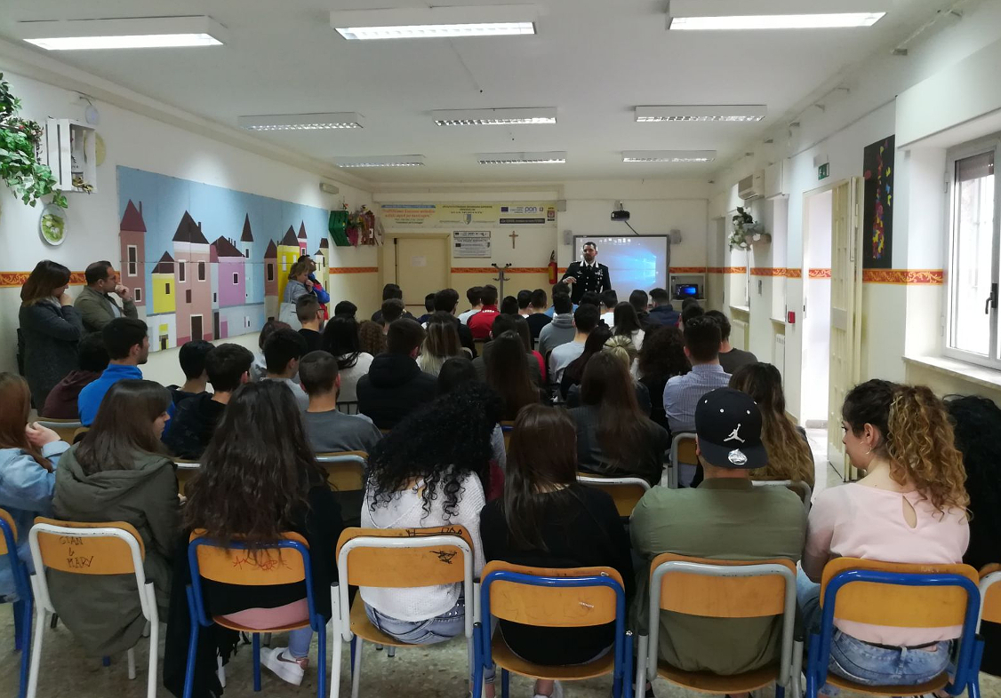 La sala Ristorante sede dell'incontro