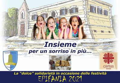 Consegna dolci Caritas