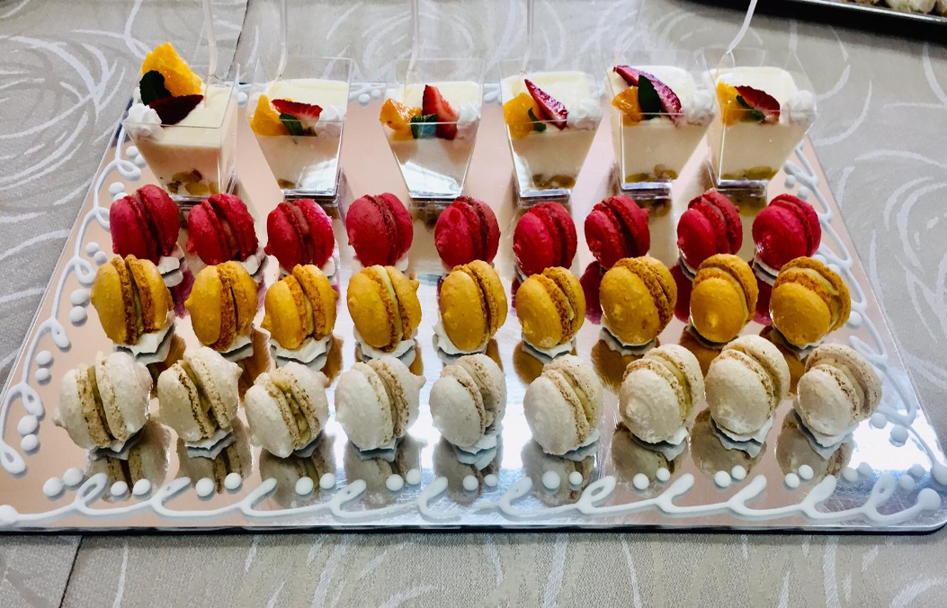 Macaron agli agrumi, al San Marzano, frutti di bosco