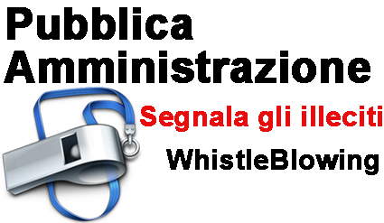 Icona segnalazione illeciti - WhistleBlowing