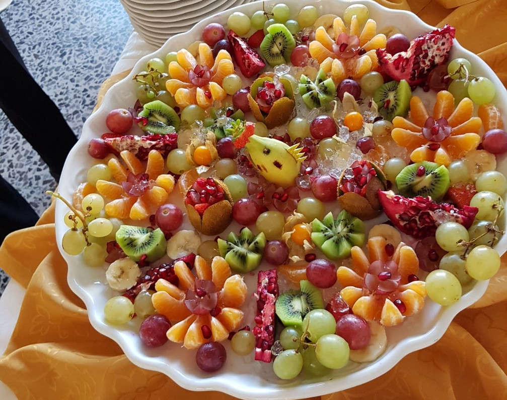 Una composizione di frutta davvero invitante
