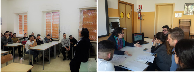 Due momenti dell'incontro