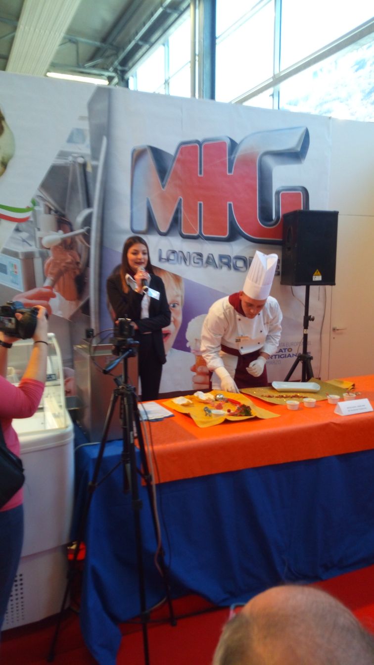 Presentazione del gelato