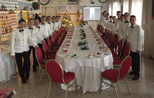 La sala ristorante