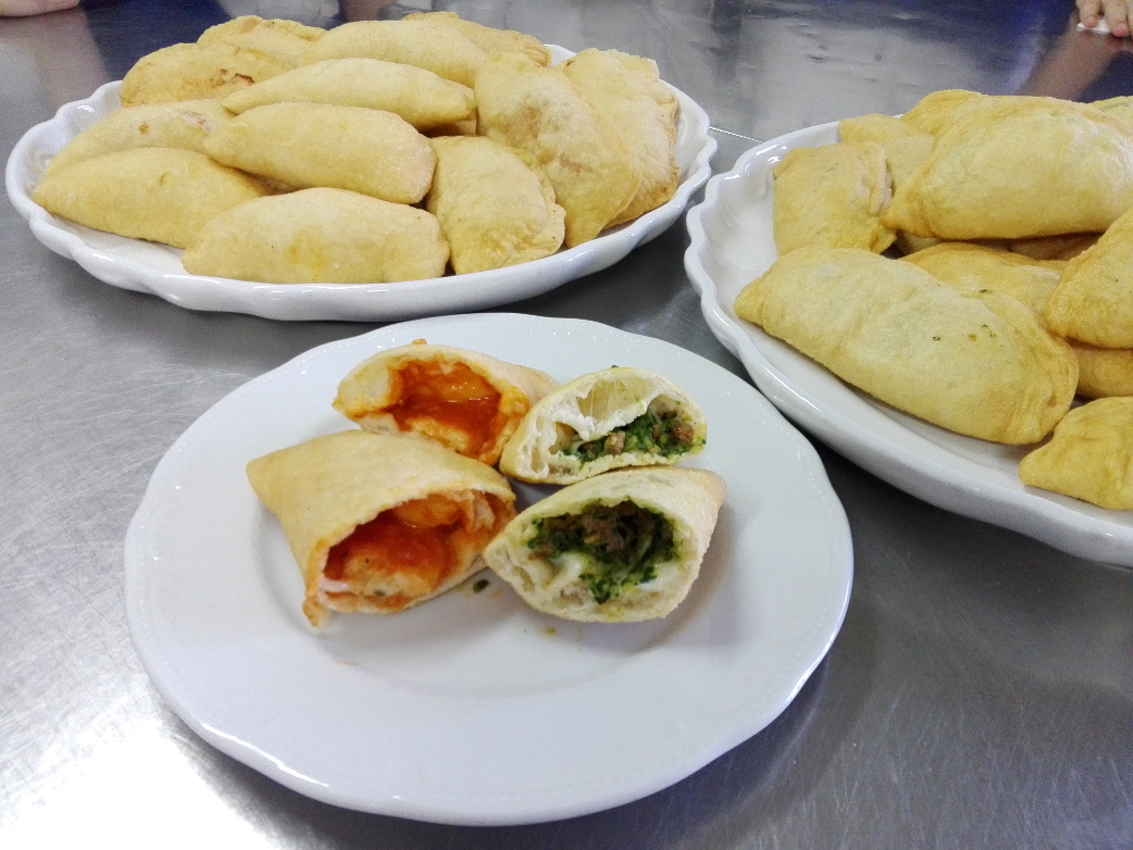 dettaglio panzerotti