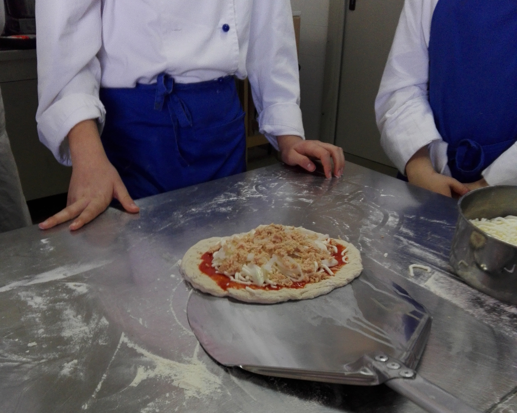 pizza in pala